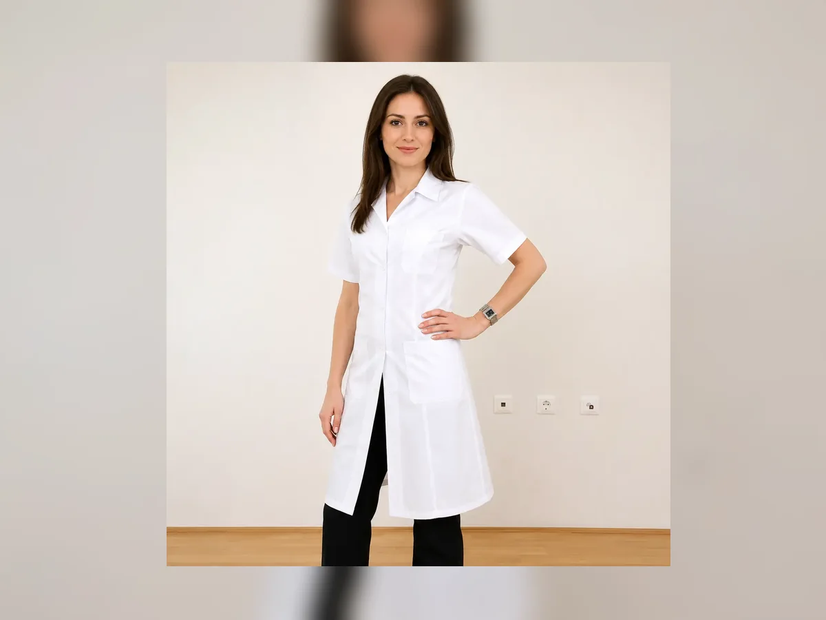 Bayan Doktor Önlüğü - Model 01