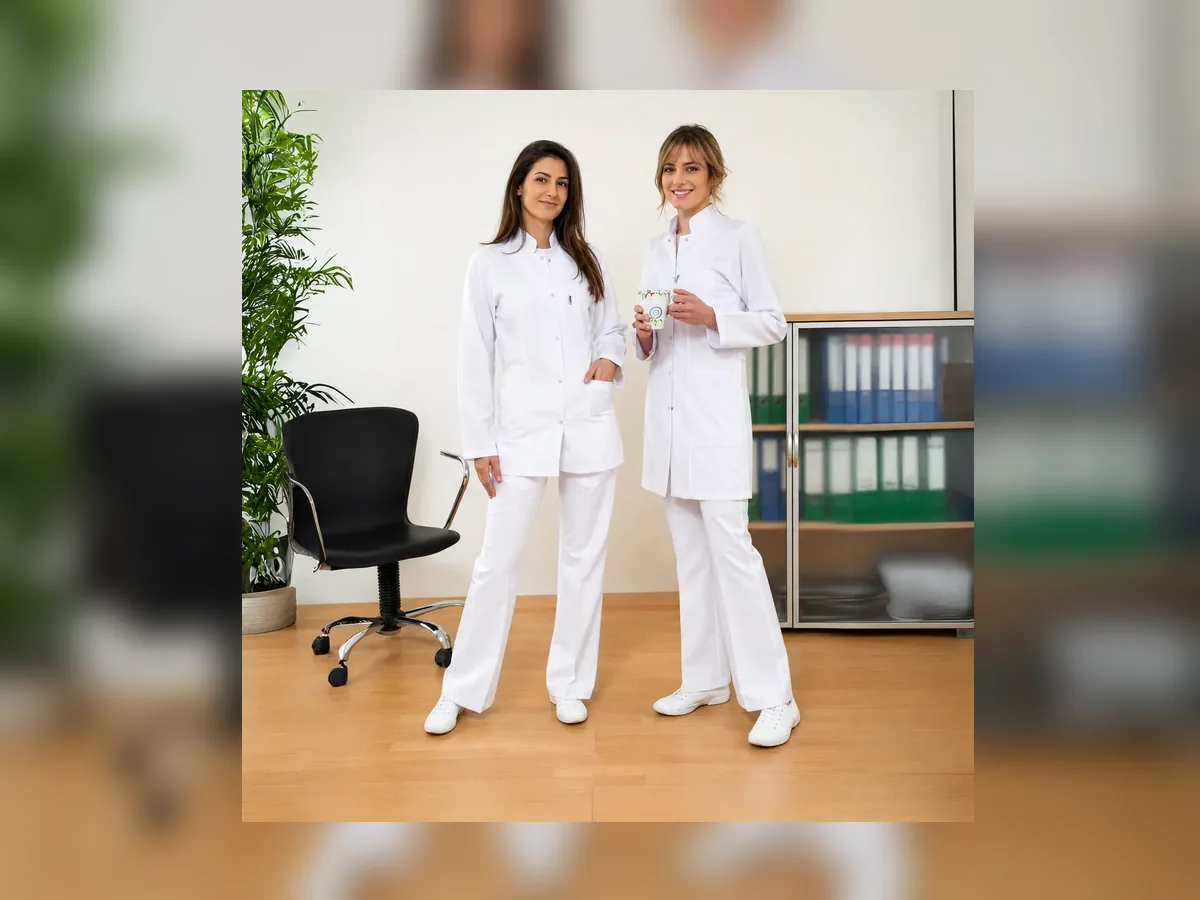 Bayan Doktor Önlüğü - Model 07