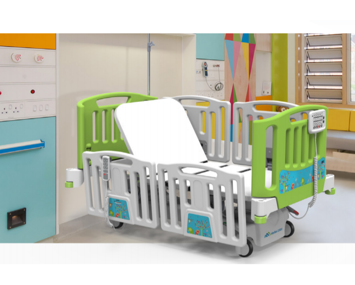 Wiggle Pediatrik Çocuk Hasta Karyolası (4 Motorlu)