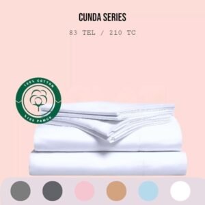 Cunda Serisi 83 Tel Saten Nevresim – 0 Pamuk